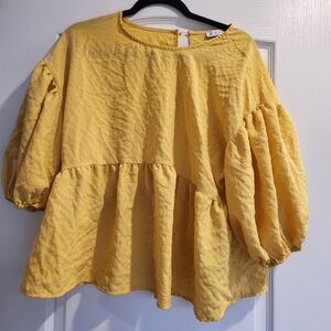 HYFVE Mustard Yellow Blouse